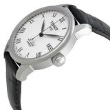 Tissot T Classic Le Locle Automatic Silver Dial Black Leather Strap Watch For Men - T41.1.423.33 Authentic Buy Shop Now