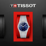 Tissot PRX Blue Dial Silver Steel Strap Watch For Men - T137.210.11.041.00 Authentic Buy Shop Now