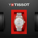 Tissot T Classic Le Locle Powermatic 80 Silver Dial Two Tone Steel Strap Watch For Men - T006.407.22.036.00 Authentic Buy Shop Now