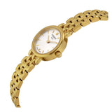 Tissot T Lady Lovely Silver Dial Gold Steel Strap Watch For Women - T058.009.33.031.00 Authentic Buy Shop Now