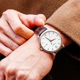 Tissot T Classic Tradition White Dial Brown Leather Strap Watch For Men - T063.610.36.037.00 Authentic Buy Shop Now