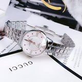 Tissot Chemin Des Tourelles Powermatic 80 Rubies Mother of Pearl Dial Silver Steel Strap Watch For Women - T099.207.11.113.00 Authentic Buy Shop Now
