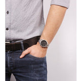 Tissot PR 100 Chronograph Blue Dial Silver Mesh Bracelet Watch for Men - T101.417.11.041.00 Authentic Buy Shop Now