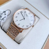 Tissot T Classic Everytime White Dial Rose Gold Mesh Bracelet Watch for Men - T109.610.33.032.00 Authentic Buy Shop Now