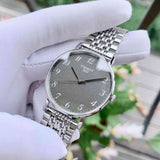 Tissot T Classic Everytime Quartz Black Dial Silver Steel Strap Watch for Men - T109.410.11.072.00 Authentic Buy Shop Now