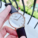 Tissot T Classic Everytime White Dial Brown Leather Strap Watch for Men - T109.610.36.031.00 Authentic Buy Shop Now