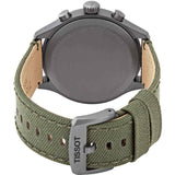Tissot T Sport Chrono XL Beige Dial Khakhi Green Nylon Strap Watch for Men - T116.617.33.267.00 Authentic Buy Shop Now