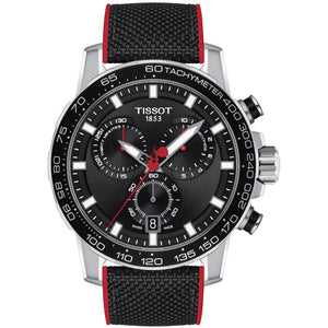 Tissot Supersport Vuelta Special Edition Chrono Black Dial Black Nylon Strap Watch for Men - T125.617.17.051.01 Authentic Buy Shop Now