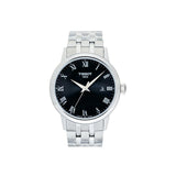 Tissot Classic Dream Black Dial Silver Steel Strap Watch For Men - T129.410.11.053.00 Authentic Buy Shop Now