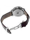 Tissot T Race PRC 200 Chronograph White Dial Brown Leather Strap Watch for Men - T17.1.516.32 Authentic Buy Shop Now