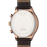 Tissot T Classic Tradition Chronograph White Dial Brown Leather Strap Watch For Men - T063.617.36.037.00 Authentic Buy Shop Now