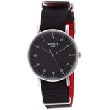 Tissot Everytime Medium Black Dial Black NATO Strap Watch For Men - T109.410.17.077.00 Authentic Buy Shop Now
