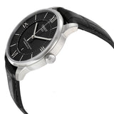 Tissot Chemin Des Tourelles Powermatic 80 Black Dial Black Leather Strap Watch For Men - T099.407.16.058.00 Authentic Buy Shop Now