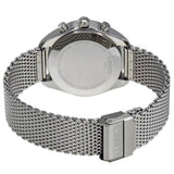 Tissot PR 100 Chronograph Black Dial Silver Mesh Bracelet Watch For Men - T101.417.11.051.01 Authentic Buy Shop Now