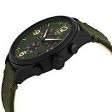 Tissot Chrono XL Green Dial Green NATO Strap Watch For Men - T116.617.37.097.00 Authentic Buy Shop Now