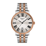 Tissot Carson Premium Powermatic 80 Silver Dial Two Tone Steel Strap Watch For Men - T122.407.22.033.00 Authentic Buy Shop Now