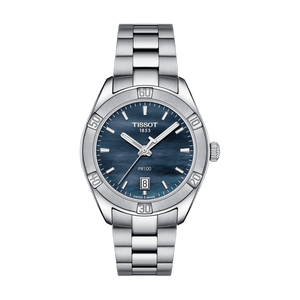 Tissot PR 100 Sport Chic Mother of Pearl Dial Watch For Women - T101.910.11.121.00 Authentic Buy Shop Now