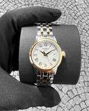 Tissot Classic Dream Lady Gold Dial Two Tone Steel Strap Watch For Women - T129.210.22.263.00 Authentic Buy Shop Now