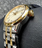 Tissot Classic Dream Lady Gold Dial Two Tone Steel Strap Watch For Women - T129.210.22.263.00 Authentic Buy Shop Now