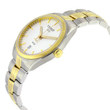Tissot T Classic PR 100 White Dial Two Tone Steel Strap Watch for Men - T101.410.22.031.00 Authentic Buy Shop Now