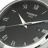 Tissot Classic Dream Black Dial Silver Steel Strap Watch For Men - T129.410.11.053.00 Authentic Buy Shop Now