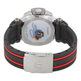Tissot T Race Chronograph Stefan Bradl Special Edition Black Dial Black Rubber Strap Watch for Men - T092.417.27.057.02 Authentic Buy Shop Now
