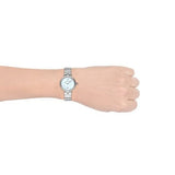 Emporio Armani Mother of Pearl Dial Silver Steel Strap Watch For Women - AR11235 Authentic Buy Shop Now