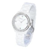Coach Preston Mother of Pearl Dial White Steel Strap Watch for Women - 14503661 Authentic Buy Shop Now