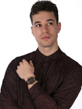 Tommy Hilfiger Kane Brown Dial Brown Leather Strap Watch for Men - 1710400 Authentic Buy Shop Now