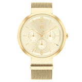 Tommy Hilfiger Blake Quartz Gold Dial Gold Mesh Bracelet Watch for Women - 1782302 Authentic Buy Shop Now