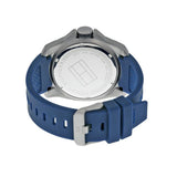 Tommy Hilfiger Windsurf White Dial Blue Rubber Strap Watch for Men - 1791113 Authentic Buy Shop Now