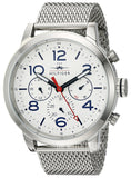 Tommy Hilfiger Jake Quartz White Dial Silver Mesh Bracelet Watch for Men - 1791233 Authentic Buy Shop Now