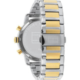 Tommy Hilfiger Analog Black Dial Two Tone Steel Strap Watch for Men - 1791539 Authentic Buy Shop Now