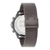 Tommy Hilfiger Shawn Chronograph Quartz Grey Dial Grey Mesh Bracelet Watch for Men - 1791613 Authentic Buy Shop Now