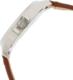 Tommy Hilfiger Kane Chronograph White Dial Brown Leather Strap Watch for Men - 1791400 Authentic Buy Shop Now