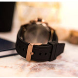 Tommy Hilfiger Blaze Multifunction Black Dial Black Rubber Strap Watch For Men - 1792028 Authentic Buy Shop Now