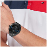 Tommy Hilfiger Daniel Black Dial Black Steel Strap Watch for Men - 1710383 Authentic Buy Shop Now