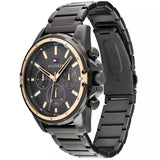 Tommy Hilfiger Mason Grey Dial Grey Steel Strap Watch for Men - 1791790 Authentic Buy Shop Now