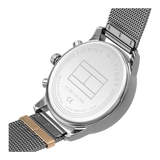 Tommy Hilfiger Blake Quartz Grey Dial Silver Mesh Bracelet Watch for Men - 1782304 Authentic Buy Shop Now