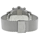 Tommy Hilfiger Harrison Quartz Grey Dial Silver Mesh Bracelet Watch for Men - 1790877 Authentic Buy Shop Now