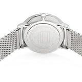 Tommy Hilfiger Brooklyn Quartz Blue Dial Silver Mesh Bracelet Watch for Men - 1791505 Authentic Buy Shop Now