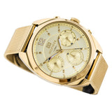 Tommy Hilfiger Mia Gold Dial Gold Mesh Bracelet Watch for Women - 1781488 Authentic Buy Shop Now