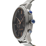 Tommy Hilfiger Blake Quartz Grey Dial Silver Mesh Bracelet Watch for Men - 1782304 Authentic Buy Shop Now