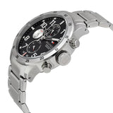 Tommy Hilfiger Cool Sport Multifunction Black Dial Silver Steel Strap Watch for Men - 1791141 Authentic Buy Shop Now