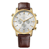 Tommy Hilfiger Harrison White Dial Brown Leather Strap Watch for Men - 1790874 Authentic Buy Shop Now