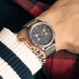 Tommy Hilfiger Blake Quartz Grey Dial Silver Mesh Bracelet Watch for Men - 1782304 Authentic Buy Shop Now