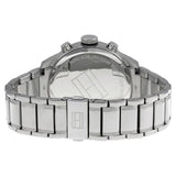 Tommy Hilfiger Trent Chronograph Black Dial Silver Steel Strap Watch for Men - 1791054 Authentic Buy Shop Now