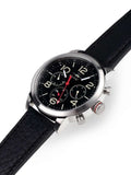Tommy Hilfiger Jake Chronograph Black Dial Black Leather Strap Watch for Men - 1791232 Authentic Buy Shop Now
