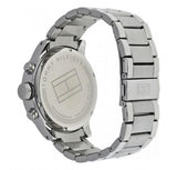 Tommy Hilfiger Trent Multifunction White Dial Silver Steel Strap Watch for Men - 1791140 Authentic Buy Shop Now