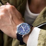 Tissot Seastar 1000 Powermatic 80 Silicium Blue Dial Blue Nylon Strap Watch For Men - T120.407.17.041.01 Authentic Buy Shop Now